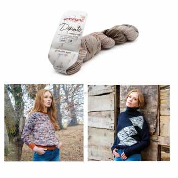 DIPINTO (hand dayed) LANA 100 gr-220 mt. - Vaisya.it