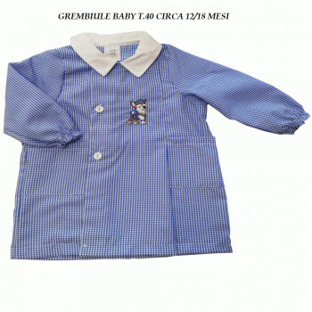 G TG.40 GREMBIULE BABY CELESTE PAW PATROL - Vaisya.it
